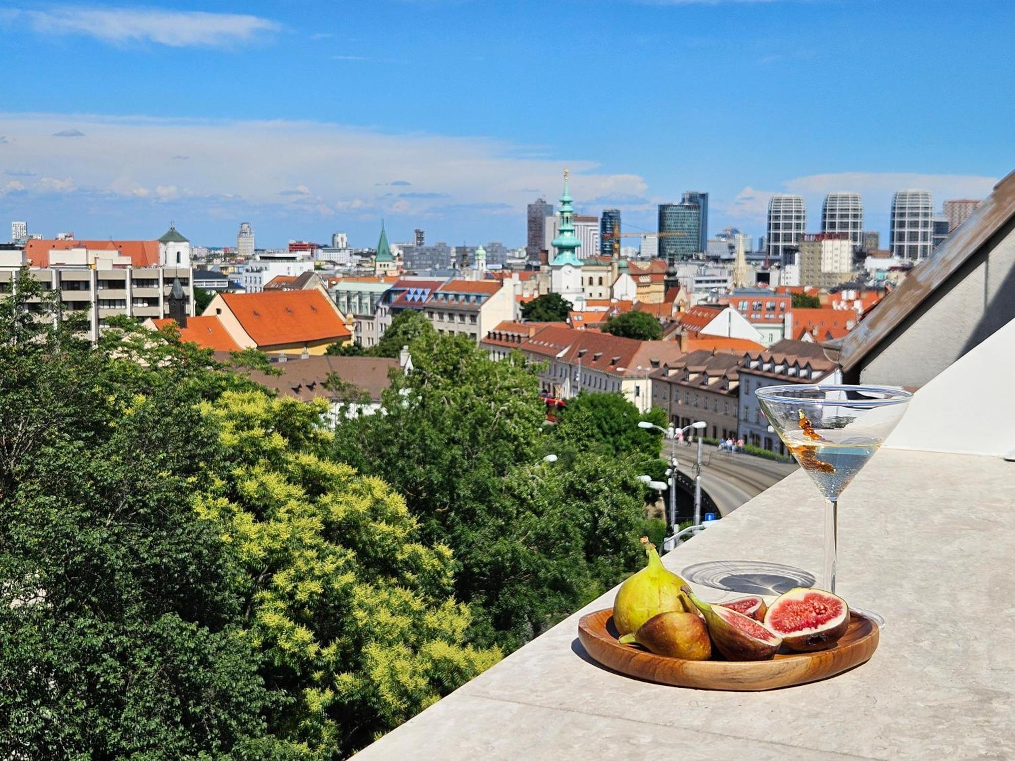 New Design Top-Class Suite Next To The Castle-Free Parking-Terrace Μπρατισλάβα Εξωτερικό φωτογραφία